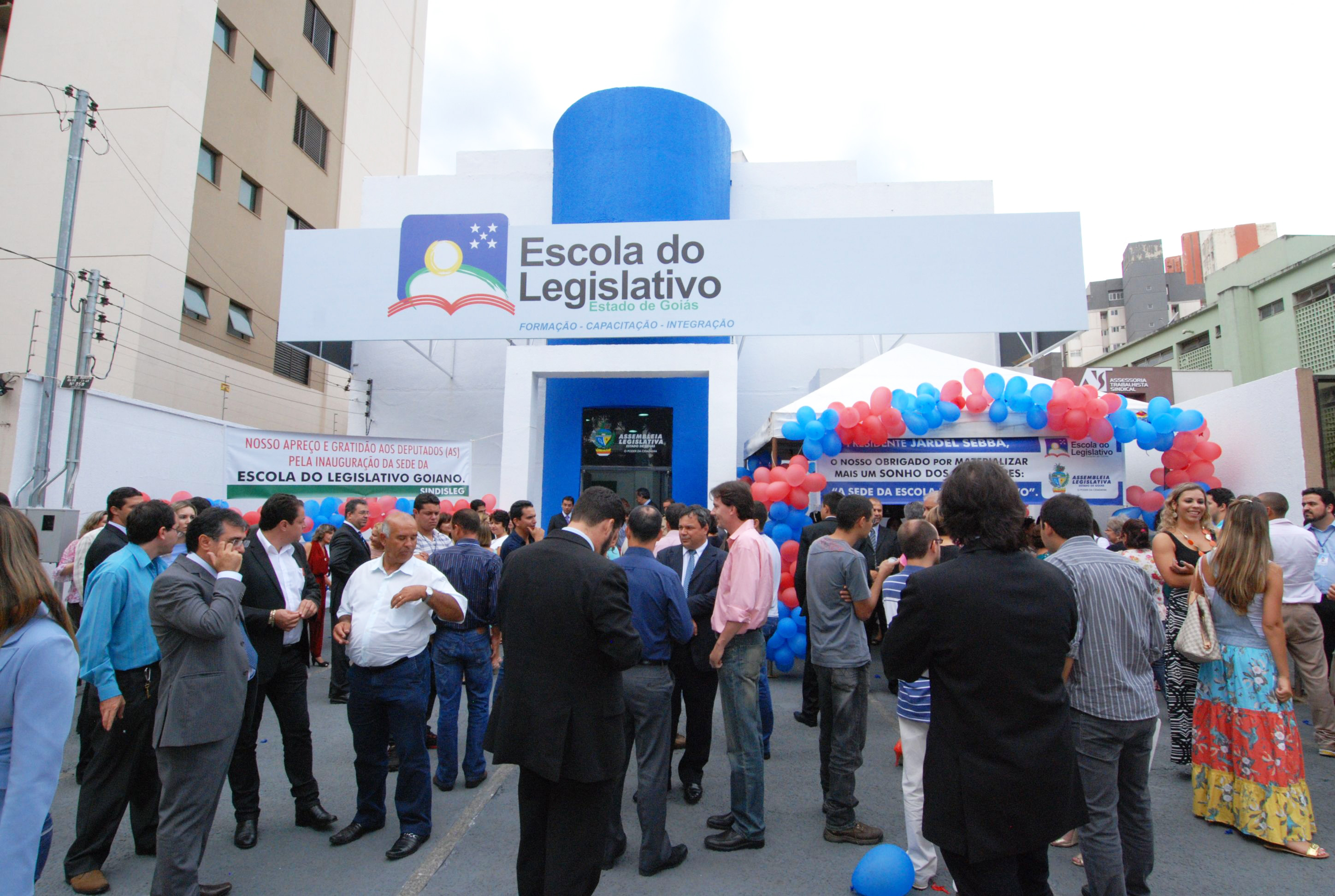 Presentes inauguração sede da Escola do Legislativo